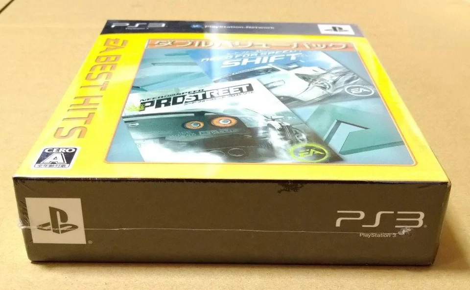 EA Need for Speed ProStreet PS3 Double Value Pack Best Hits Japan Unopened - Image 4 of 4