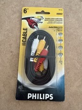 Philips Audio Video Cable 6 Ft PH61106