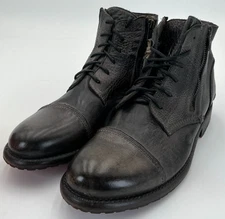 Bed:Stu Bonnie II Women's Size 9 Black Leather Boots NIB