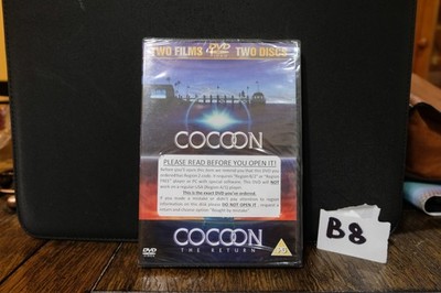 Cocoon / Cocoon 2: the Return DVD Double Feature 2 Disc Set USED Ron Howard #B8