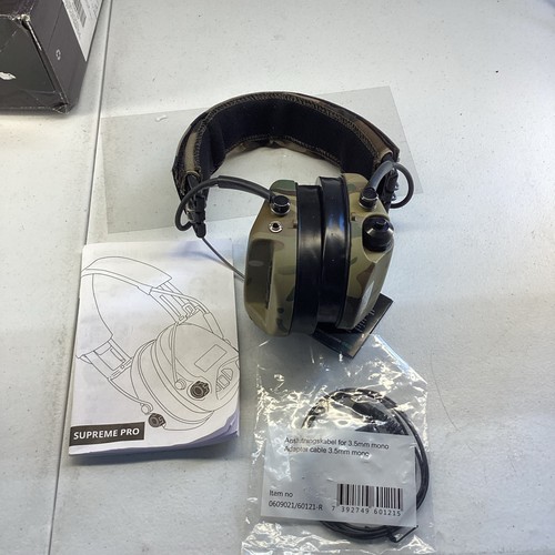 Sordin Supreme Pro-X Active Electronic Hearing Protection Ear Muffs Open Box - Picture 5 of 5