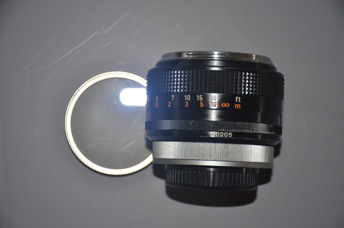 Canon FD 55mm f/1.2 シルバーノーズ レンズ Canon FD 55mm f/1.2 Silver Chrome Nose O Lens From Japan