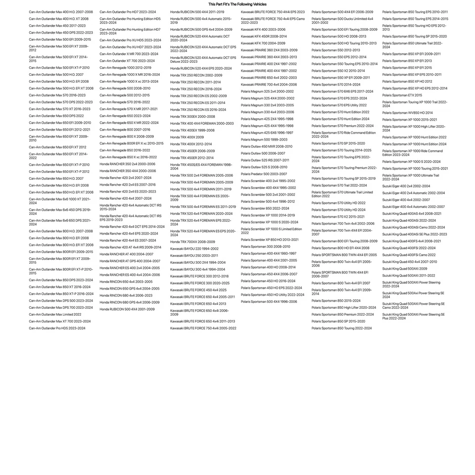 图斯克全地形车喇叭和信号套件带嵌入式信号适用于POLARIS Scrambler XP 850 HO — 第 3/4 张图片