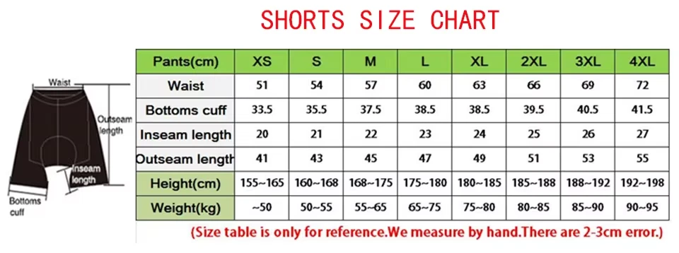 Quick Step Cycling Bib Shorts Mens 19D Padded Road Bike Riding Tights Bicycle