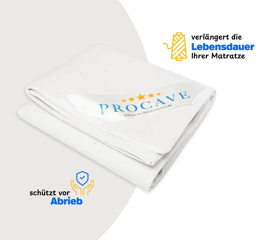 PROCAVE® 9009 Filzschoner Lattenrost - Matratzenschutz - Made in Germany - Bild 2 von 4