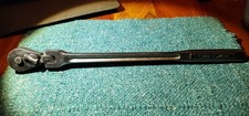 Vtg Craftsman 1/2" Drive Flex Head Ratchet #44984 -V- USA! Serviced & Lubricated