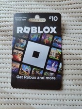 Roblox gift card 10pound (delivery by message/email)