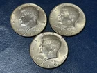 (3) Kennedy Half Dollars 1967 1968D 1969D • 40% Silver • Great Luster
