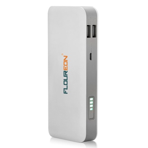 FLOUREON Portable 10400mAh External Battery Pack Power Bank For iPad Air 5 4 3 2