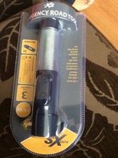 Auto XS Emergency Road Tool, In Black, Batteries Included - Brand New