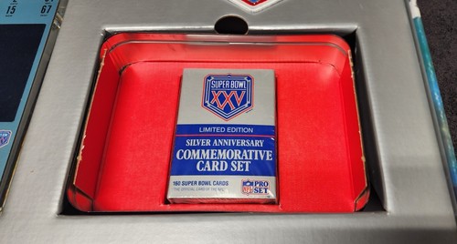 SUPER BOWL XXV 25TH ANNIVERSARY COMMEMORATIVE COLLECTION GIANTS VS BILLS - Picture 10 of 24