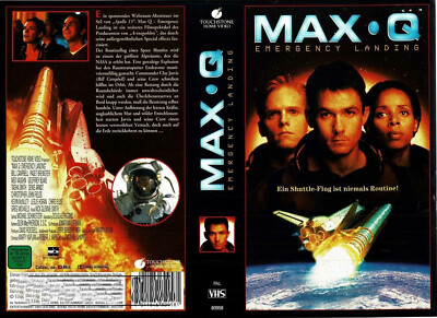 Max Q. - Emergency Landing - Billy Campbell Paget Brewster - (VHS Cassette)