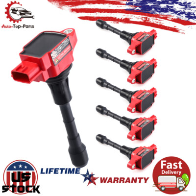 6 Pack Premium Ignition Coil For Infiniti G25 EX35 FX35 G35 Q50 Q70 QX60 JX35