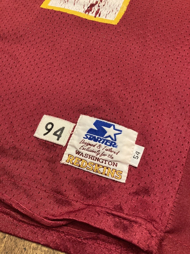 Washington Redskins 1994 Game Worn Used Jersey Commanders REPAIRS WEAR BEAUTY!!! - Image 2 of 4