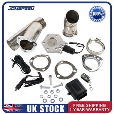 3" 76mm Exhaust Catback/Downpipe Electric Cutout/E-Cut Out Valve Control System