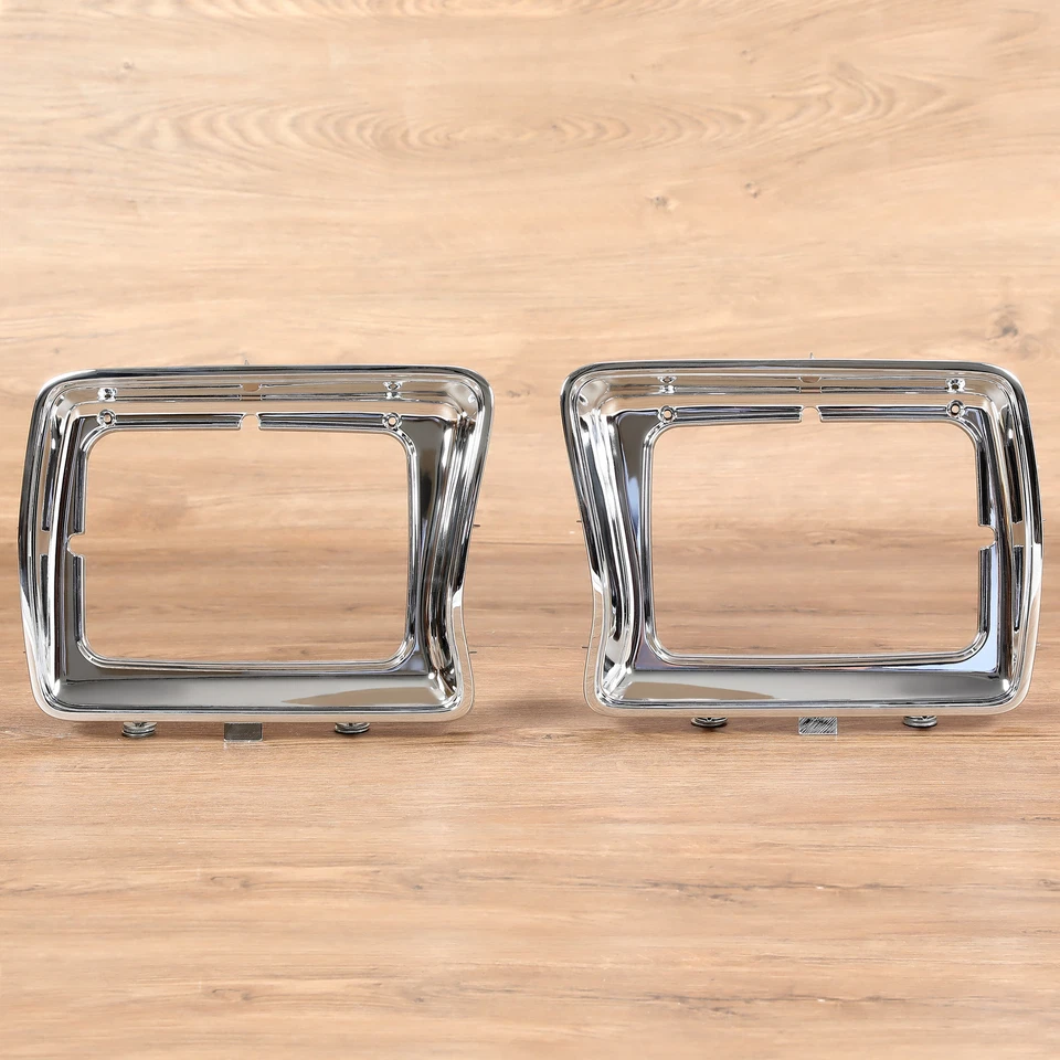 Headlight Bezel Trim For 1978-1979 Ford F100 F150 F250 F350 Bronco # FO2513115 - Image 3 of 4