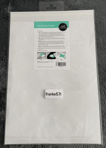 Chalk Couture Transfer Surfclub Größe C (12x18) Neu Ausverkauft - Bild 2 von 2