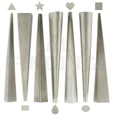 7 Ring shaped design punches tools heart star oval square punch jewellers craft