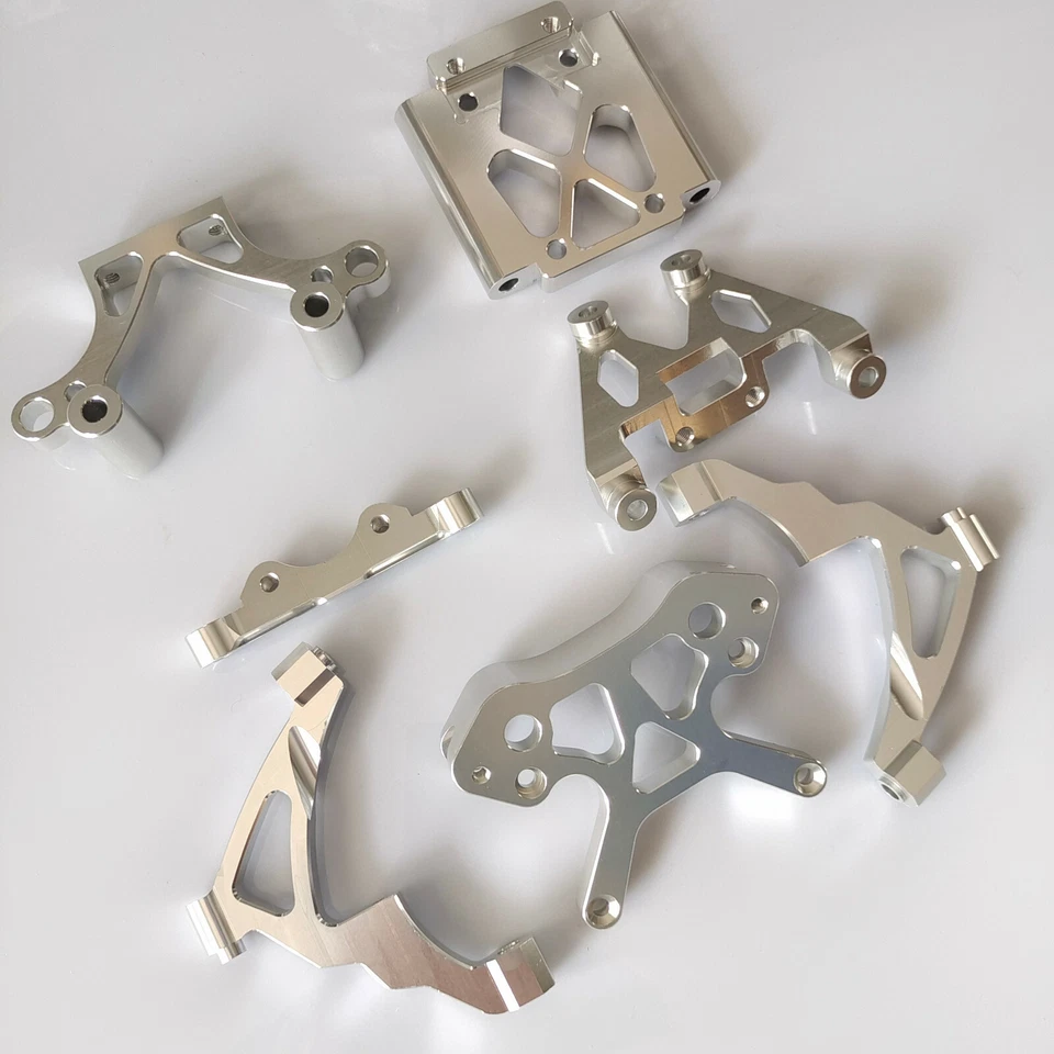 Alloy/Plastic Front Shock Towers Support Brace Bulkhead for HPI Baja 5B Rovan KM - Image 3 of 4