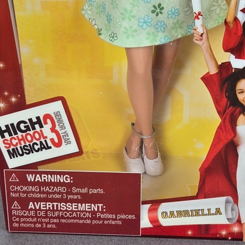 Lot Disney High School Musical 1 & 2 Gabriella Doll Store Exclusive Movie - Picture 7 of 17