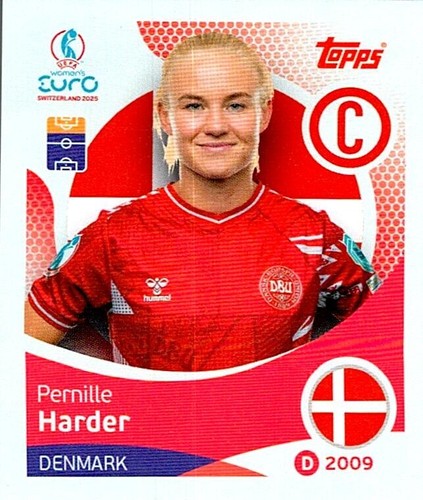 TOPPS UEFA WOMEN´S EURO SWITZERLAND 2025 STICKERS PARTE 1 (1 - 236) - Imagen 207 de 237