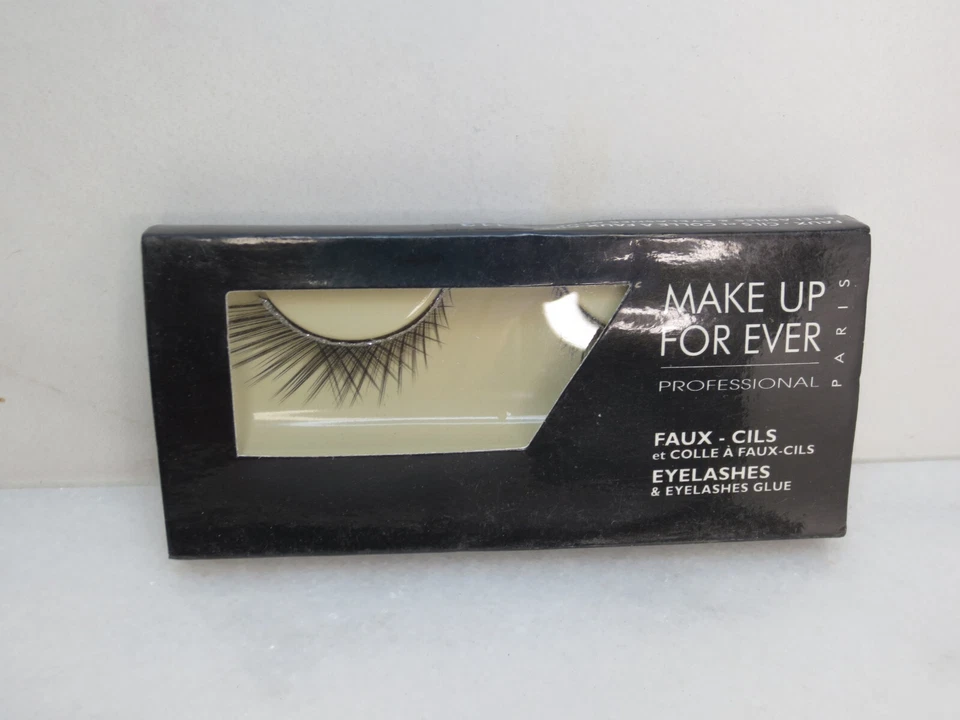 MAKE UP FOR EVER PROFESSIONALS EYELASHES & EYELASHES GLUE 113 NWOB LOT OF 3 - Image 2 of 4