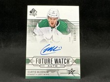 2014-15 UD SP AUTHENTIC CURTIS MCKENZIE #272 ROOKIE FUTURE WATCH AUTO 330/999