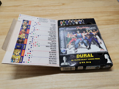 Sega Saturn: A collection of assorted boxed Sega Saturn games to comprise: Virtua Fighter Remix; Blam