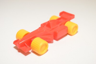 A30  1:43 WADER VINYL PLASTIC FORMULA 1 RACING CAR RED NEAR MINT CONDITION