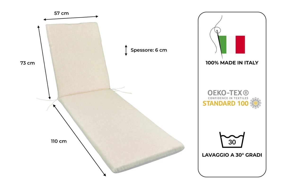 WEALSFUN Cuscino Per Panca,Cuscini Giardino Esterno per Panche Cuscino Panca Panchina da Giardino con Fodera sfoderabile Cuscino da terrazza esterne Sedili Pranzo Per Cucina,100x30x5CM Beige