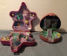 POLLY POCKET FAIRY LIGHT WONDERLAND STAR CASE MADE AND STARLIGHT CASTLE