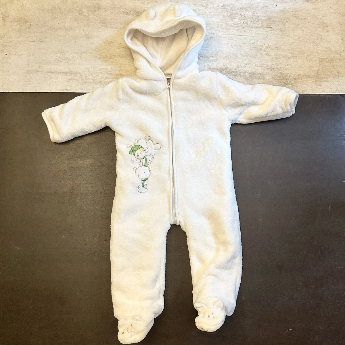 Baby fleece bunting suit sale