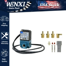 3 Port 12V 120PSI 5.4W Boost Controller Electronic Solenoid DDBA-1BA Brass PWM