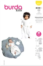 Burda 9221 Christening Dresses Sewing Pattern Sizes: 1M-2 NEW!