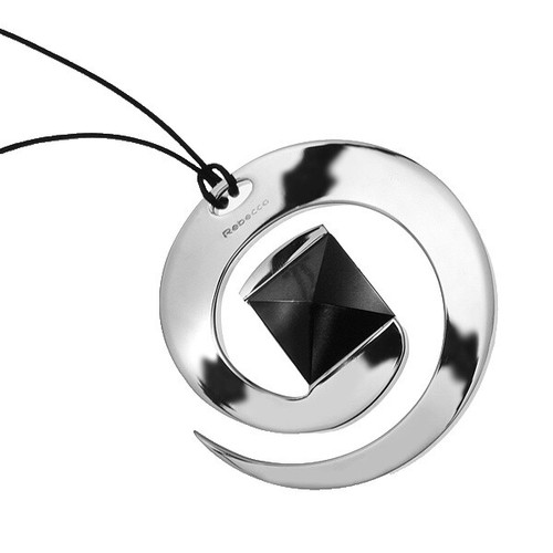 Ciondolo Uomo/donna Con Buddha E Onice Nero In Acciaio Inox - H&J Jewelry