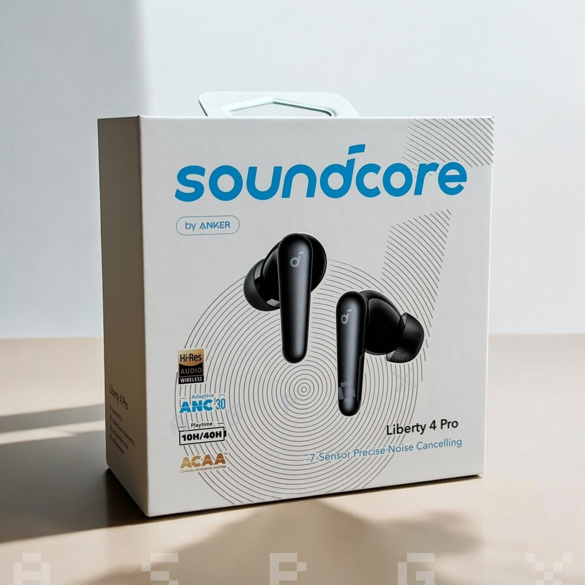 Soundcore Liberty 4 Pro Wireless Earbuds 7Sensor Real-Time