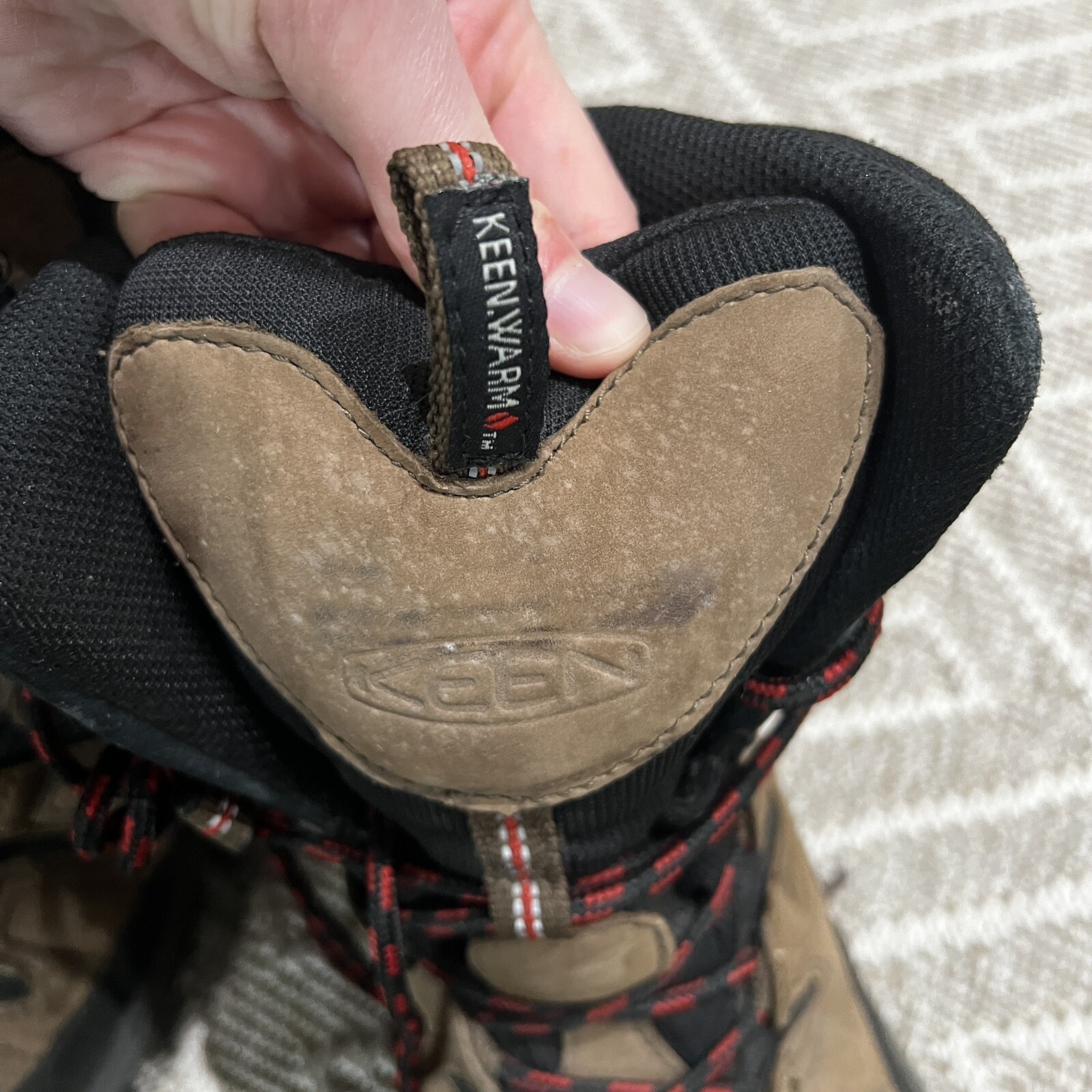 Stivali da trekking invernali isolati Keen Shellback da uomo 7 5 impermeabili Summit County