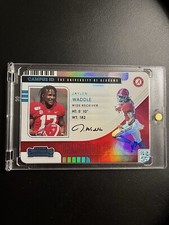 2021 Contenders Draft Picks JAYLEN WADDLE Campus ID SHORT PRINT CASE HIT ROOKIE