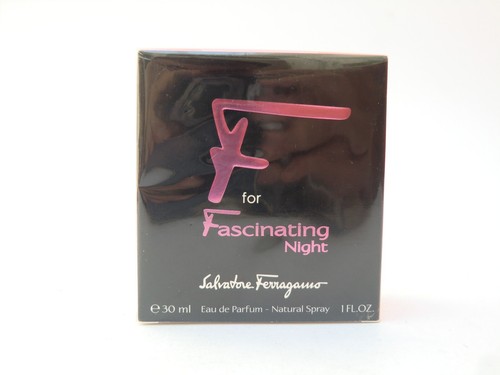Salvatore Ferragamo F para Fascinante Noche EDP Nat Spray 30 ml - 1,0 OZ NUEVO EN CAJA EMBALAJE ORIGINAL - Imagen 2 de 5