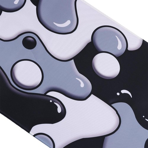 Genähte Kanten Großes Mouse pad Sea Wave Design Tastatur matte - Afbeelding 4 van 12