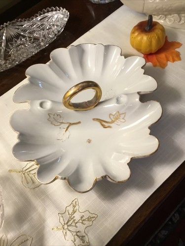 Antique Lobster Dish Serving Bowl Handpainted Porcelain Platter Bavaria, Germany - Picture 2 of 6