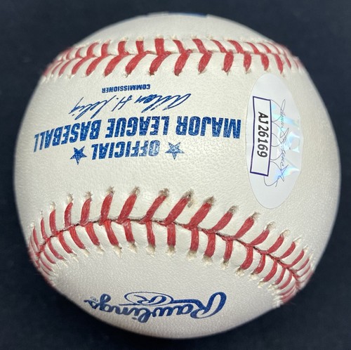 Manny Machado Minor League Signature Signed Baseball JSA - Picture 2 of 2