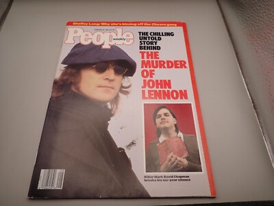 People Magazine - February 23, 1987 death John Lennon, Mark David Chapman F5A