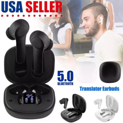 Translator Earbuds Real Time Online Offline 144 Languages Translation Earphones