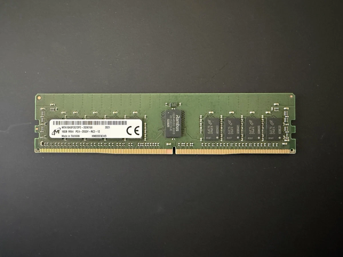 Micron DDR4 SDRAM 16 GB Total Capacity Memory (RAM) for sale | eBay