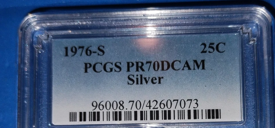🔥 1976-S 25C Silver Quarter Bi-Centennial PCGS PR70DCAM - Image 2 of 4