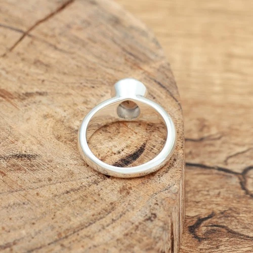 Natural Smoky Quartz Solid 925 Sterling Silver Men & Women Oval Ring image 5