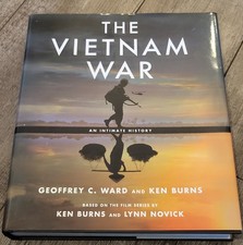 The Vietnam War An Intimate History Signed 1st Edition Geoffrey Ward Ken Burns