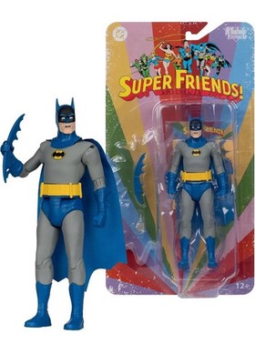 McFarlane Toys (2026) DC Super Friends: (Retro) BATMAN W2 6'' Figure! #010526FL