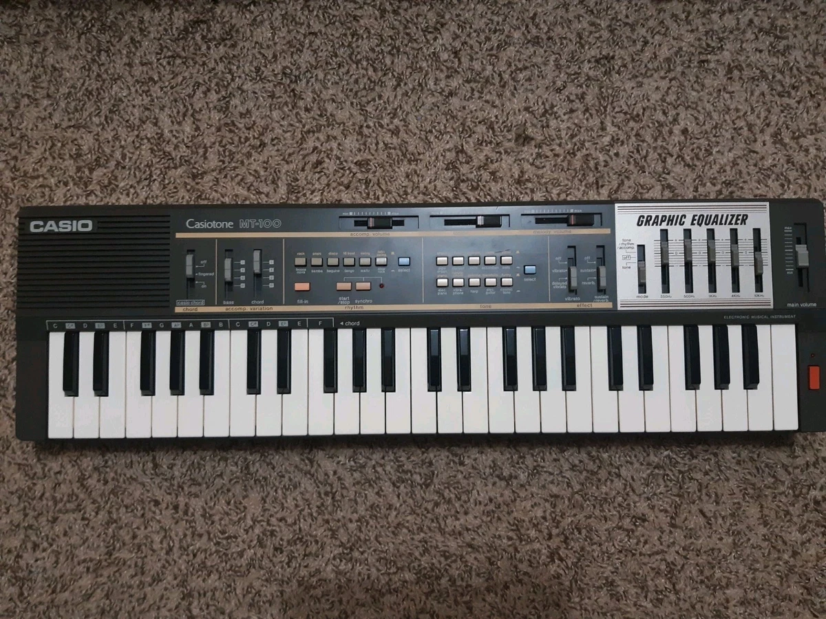 Casio Mt In Vintage Electronic Keyboards for sale - eBay